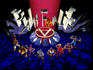 Fight For Life title screen for Jaguar